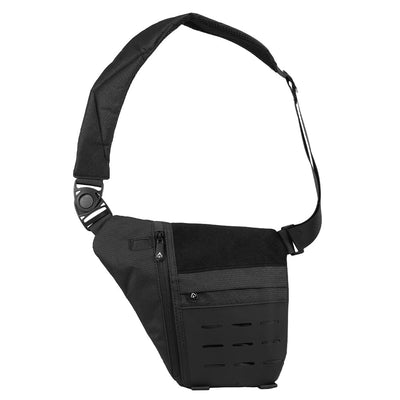 Essential Tactical Sling Bag - Smell Proof + Hidden Lock (FireBar Labs × PBAL) - FireBar Labs - Stealth Black