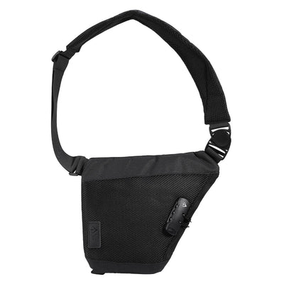 Essential Tactical Sling Bag - Smell Proof + Hidden Lock (FireBar Labs × PBAL) - FireBar Labs - Stealth Black