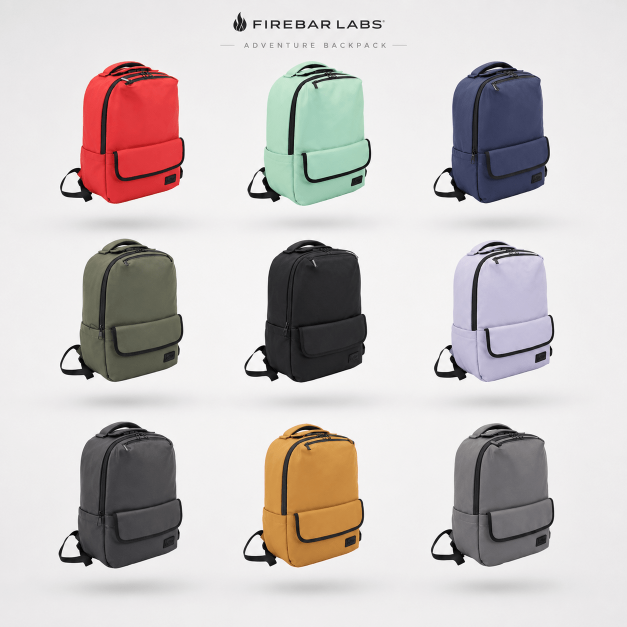 Executive Tech Adventure Backpack w/USB-C Fast Charge Port - Smell Proof + Hidden Lock (FireBar Labs × PBAL) - FireBar Labs - Olive Green