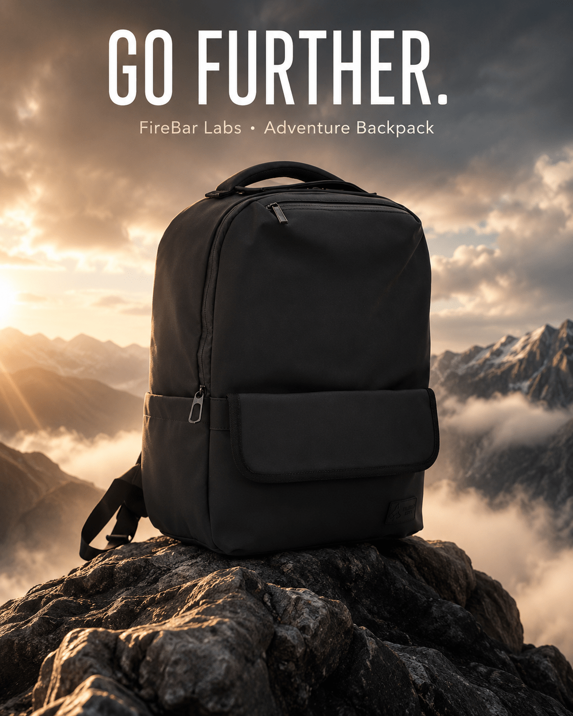 Executive Tech Adventure Backpack w/USB-C Fast Charge Port - Smell Proof + Hidden Lock (FireBar Labs × PBAL) - FireBar Labs - Olive Green
