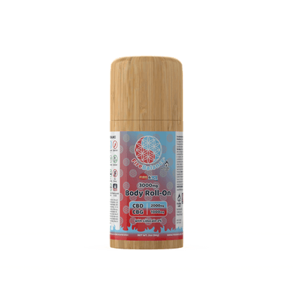 FireBalance High - Potency CBD + CBG + Delta 8 Body Roll - On Collection - FireBar Labs - 3000mg CBD + CBG Fire and Ice