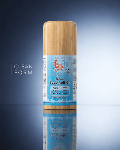 FireBalance High-Potency CBD + CBG + THC Body Roll-On Collection - FireBar Labs - 3000mg CBD + CBG Fire and Ice (THC FREE)