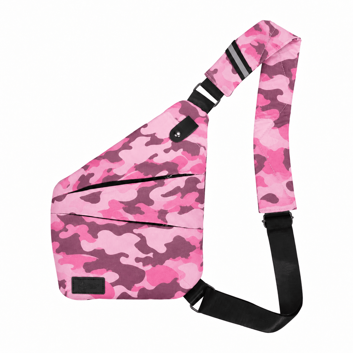 FireBar Labs Essential Crossbody Bag - Smell Proof + Hidden Lock - FireBar Labs - Pink Camo