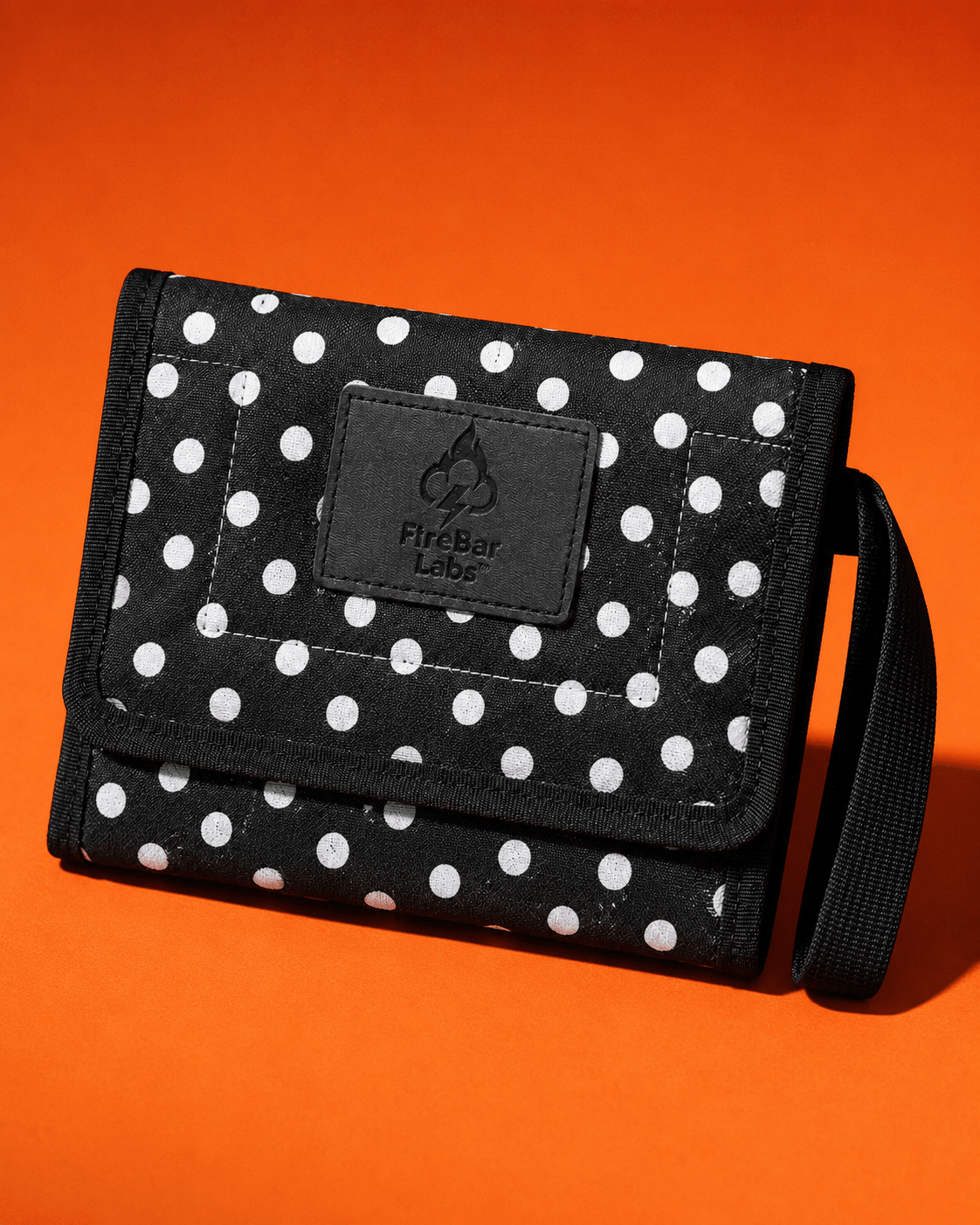 FireBar Labs Essential Travel Wallet - Smell Proof + Hidden Lock (× PBAL) - FireBar Labs - Polka Dot