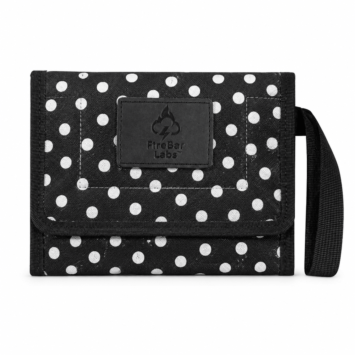 FireBar Labs Essential Travel Wallet - Smell Proof + Hidden Lock (× PBAL) - FireBar Labs - Polka Dot