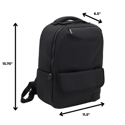 FireBar Labs Smell Proof Adventure Backpack w/USB-C Fast Charge Port - Hidden Lock - FireBar Labs - Phantom Black