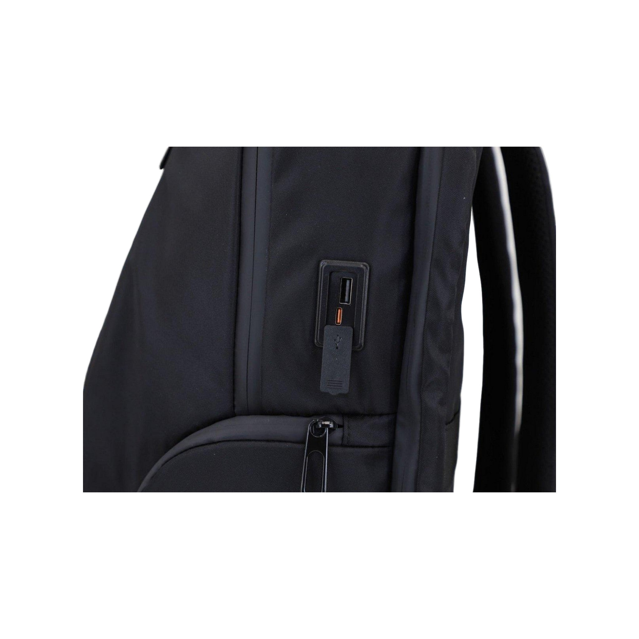 FireBar Labs Smell Proof Executive Backpack w/USB-C Fast Charge Port - Smell Proof Fashion