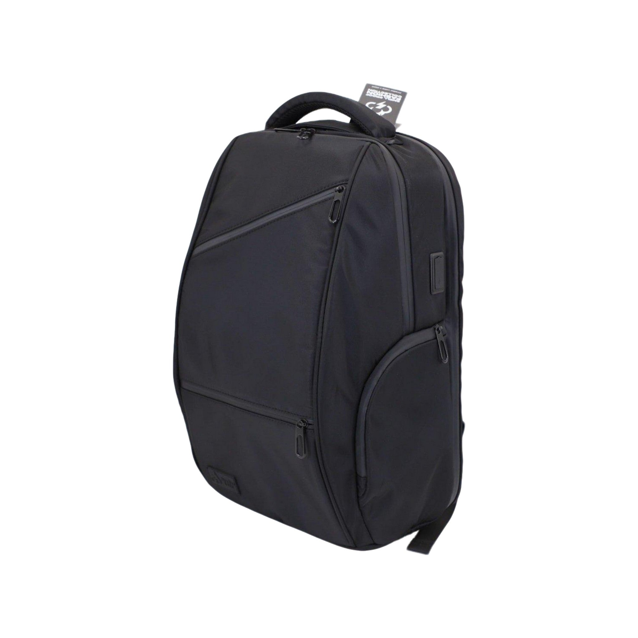 FireBar Labs Smell Proof Executive Backpack w/USB-C Fast Charge Port - Smell Proof Fashion