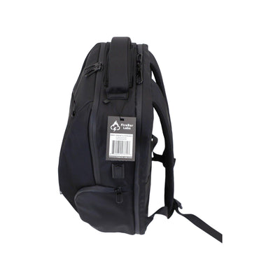 FireBar Labs Smell Proof Executive Backpack w/USB-C Fast Charge Port - Hidden Lock - FireBar Labs - Phantom Black