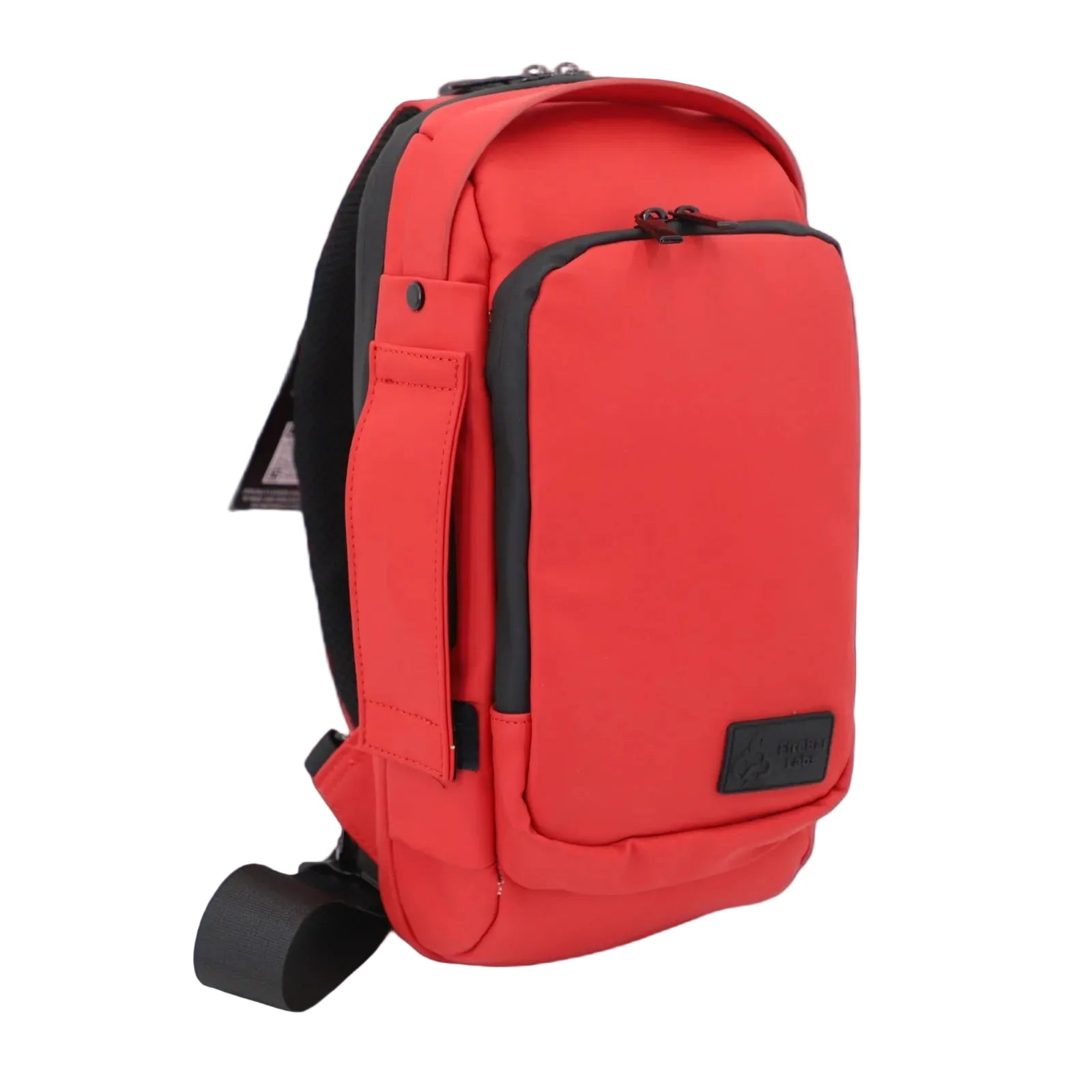 FireBar Labs Smell Proof Executive Tech Cross Body w/USB - C Fast Charge Port - Hidden Lock - FireBar Labs - Cherry Red *Limited Edition*