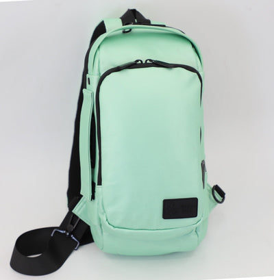 FireBar Labs Smell Proof Executive Tech Cross Body w/USB - C Fast Charge Port - Hidden Lock - FireBar Labs - Saddle Brown