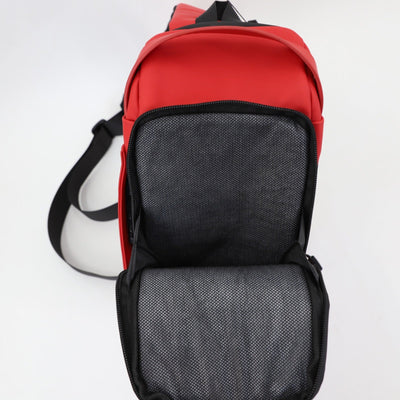 FireBar Labs Smell Proof Executive Tech Cross Body w/USB - C Fast Charge Port - Hidden Lock - FireBar Labs - Saddle Brown