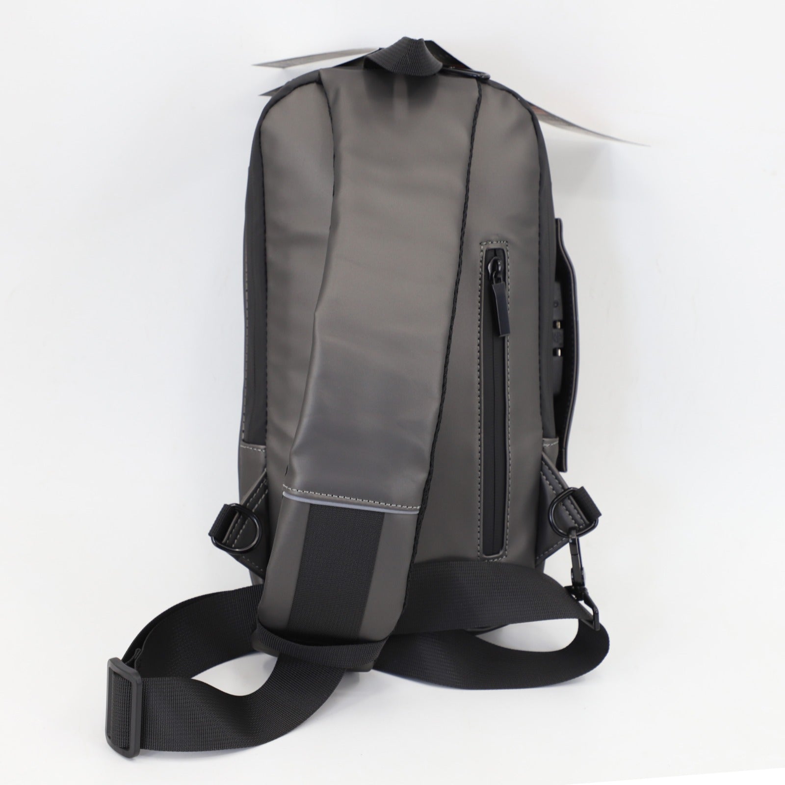 FireBar Labs Smell Proof Executive Tech Cross Body w/USB - C Fast Charge Port - Hidden Lock - FireBar Labs - Saddle Brown