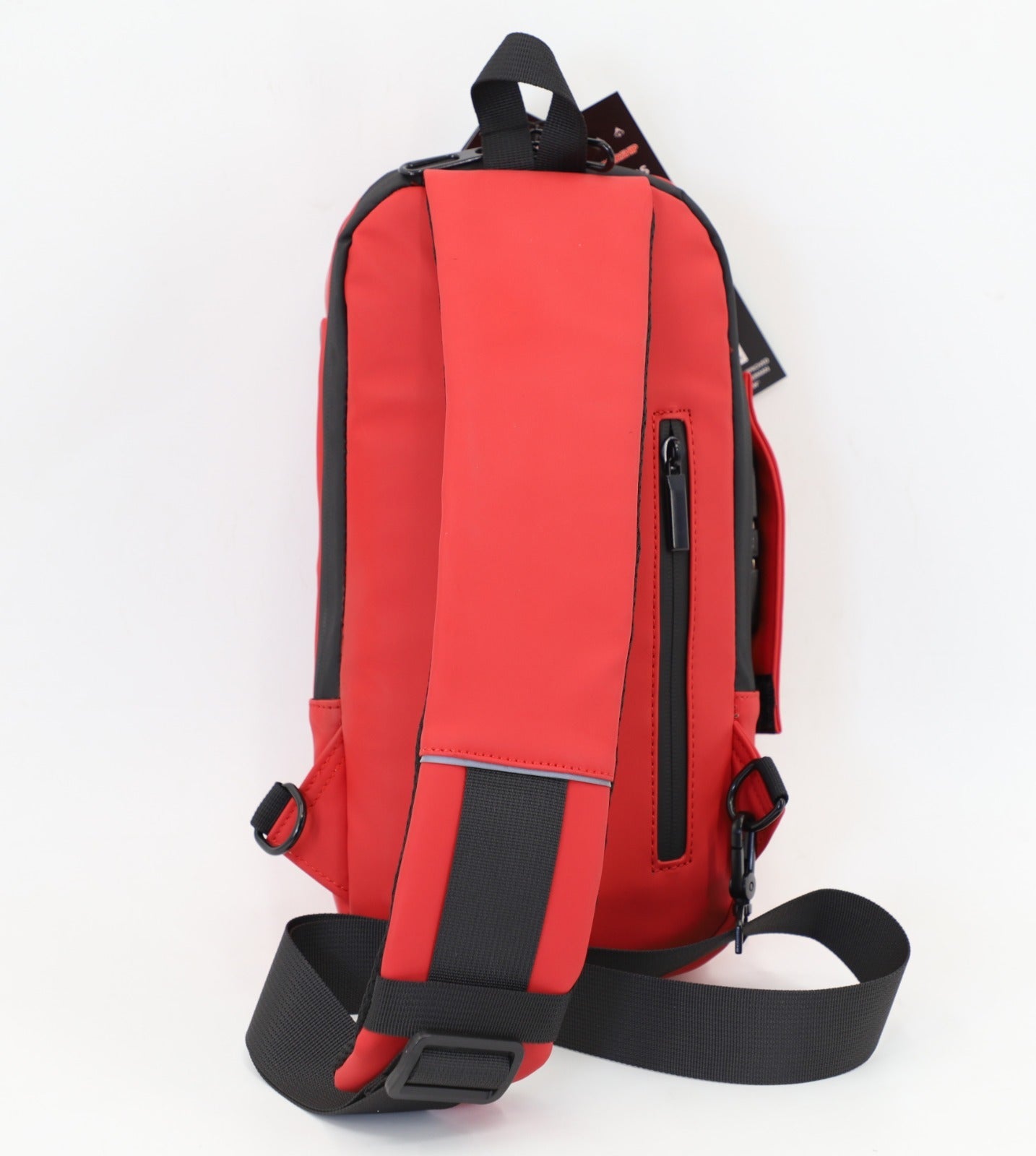 FireBar Labs Smell Proof Executive Tech Cross Body w/USB - C Fast Charge Port - Hidden Lock - FireBar Labs - Saddle Brown