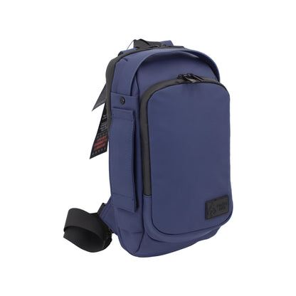 FireBar Labs Smell Proof Executive Tech Cross Body w/USB - C Fast Charge Port - Smell Proof Fashion - FireBar Labs - Midnight Blue