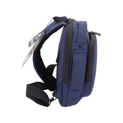 FireBar Labs Smell Proof Executive Tech Cross Body w/USB-C Fast Charge Port - Hidden Lock - FireBar Labs - Saddle Brown