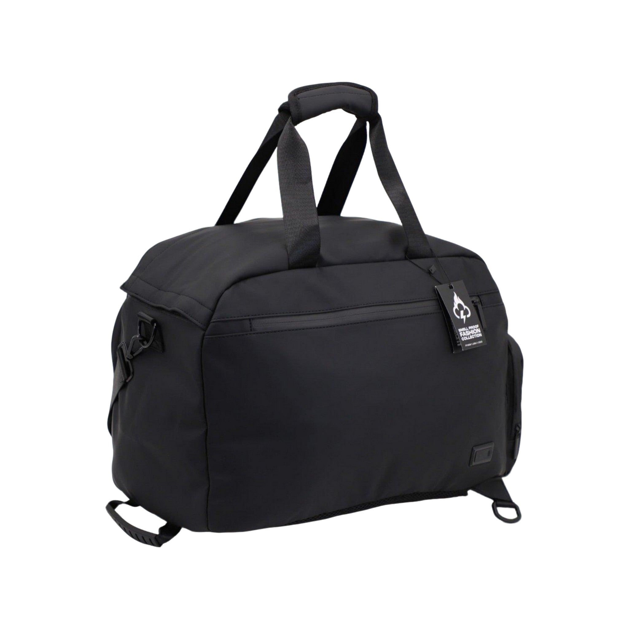FireBar Labs Smell Proof Hybrid Duffle Bag Backpack w/USB-C Fast Charge Port - Smell Proof Fashion