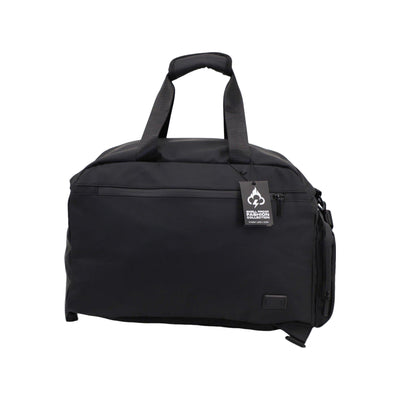 FireBar Labs Smell Proof Executive Hybrid Duffle Bag Backpack w/USB-C Fast Charge Port - Hidden Lock - Phantom Black