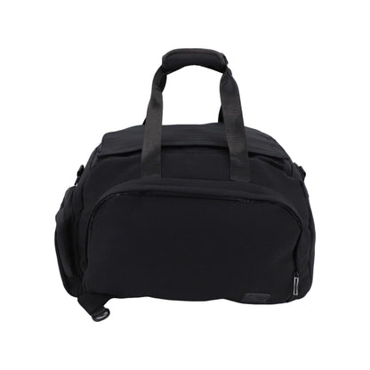 FireBar Labs Smell Proof Hybrid Duffle Bag Backpack w/USB - C Fast Charge Port - Smell Proof Fashion - FireBar Labs - Phantom Black