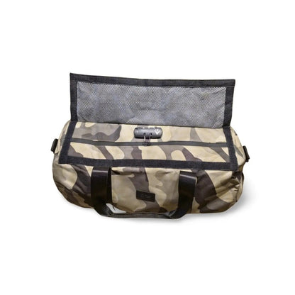 FireBar Labs Smell Proof Max Duffle Bag - Lockable - Smell Proof Fashion - FireBar Labs - Vivid Blue Ripstop