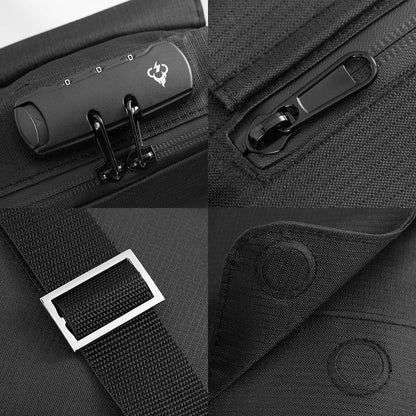 FireBar Labs Smell Proof Messenger Bag - Lockable - Smell Proof Fashion - FireBar Labs - Tree Camo