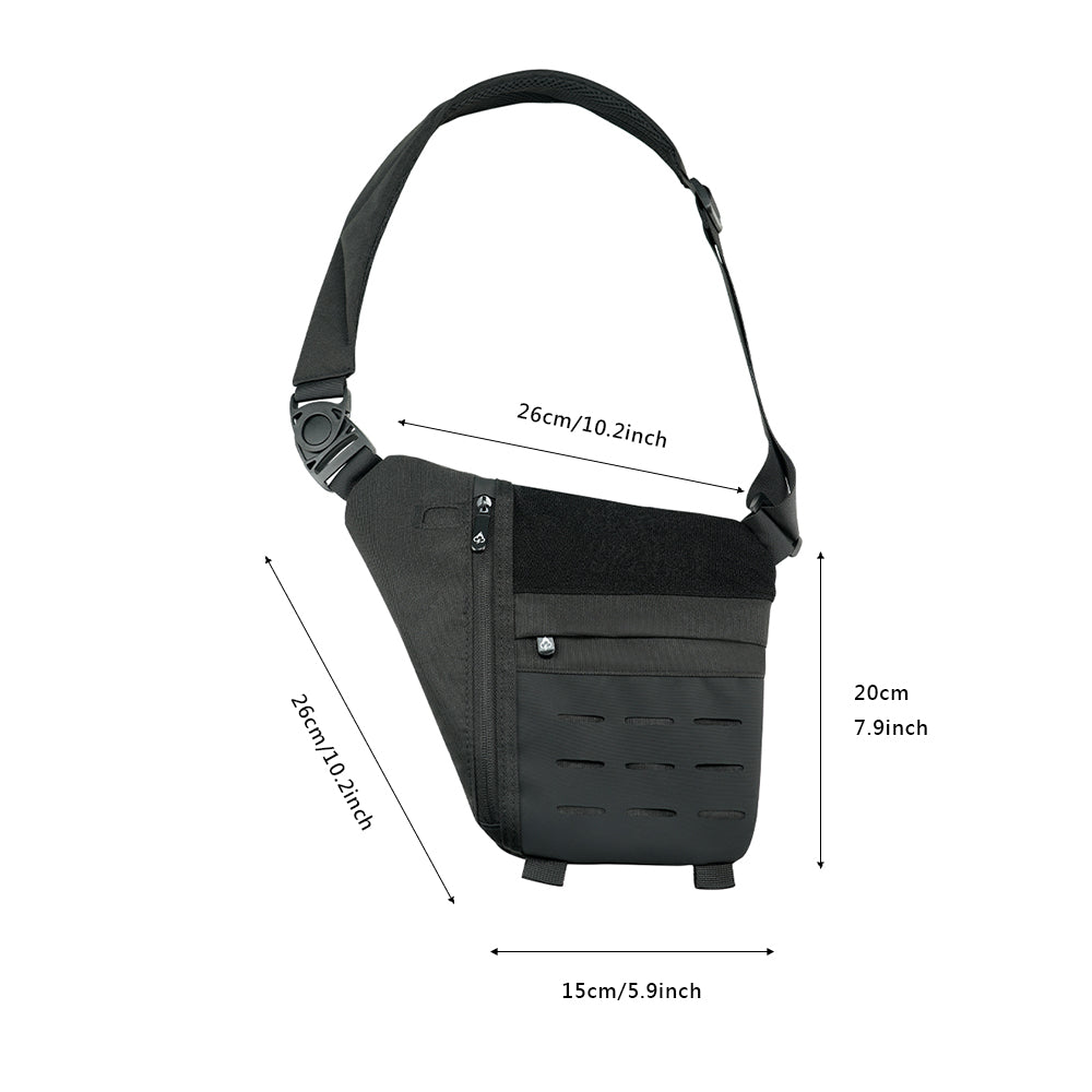 FireBar Labs Smell Proof Tactical Sling - Hidden Lock - FireBar Labs - Olive Green