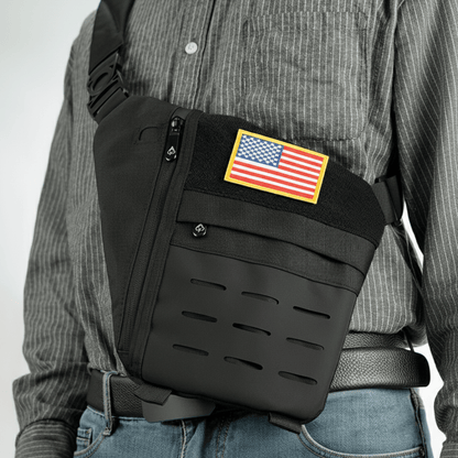 FireBar Labs Smell Proof Tactical Sling - Hidden Lock - FireBar Labs - Olive Green