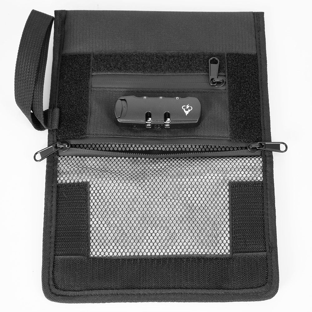 FireBar Labs Smell Proof Travel Wallet - Hidden Lock - FireBar Labs - Tree Camo