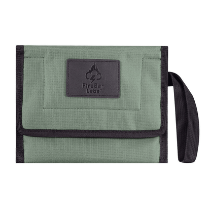 FireBar Labs Smell Proof Travel Wallet - Hidden Lock - FireBar Labs - Desert Sage