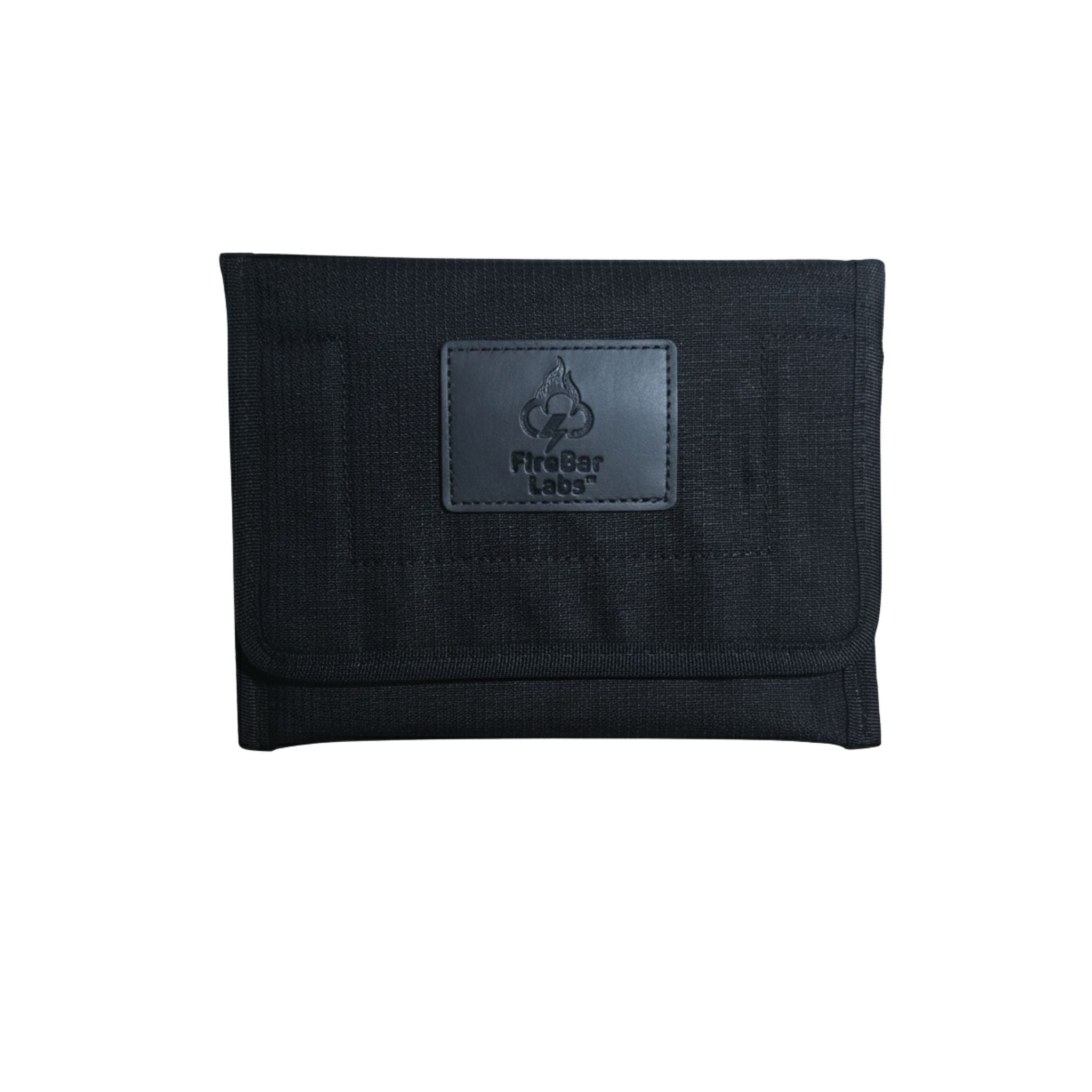 FireBar Labs Smell Proof Travel Wallet - Lockable - Smell Proof Fashion - FireBar Labs - Stealth Black