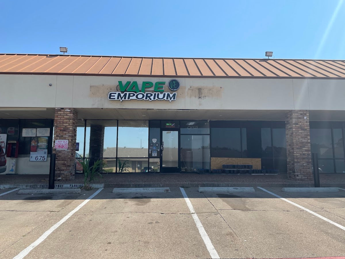 Vape Emporium US LLC storefront in Fort Worth, TX