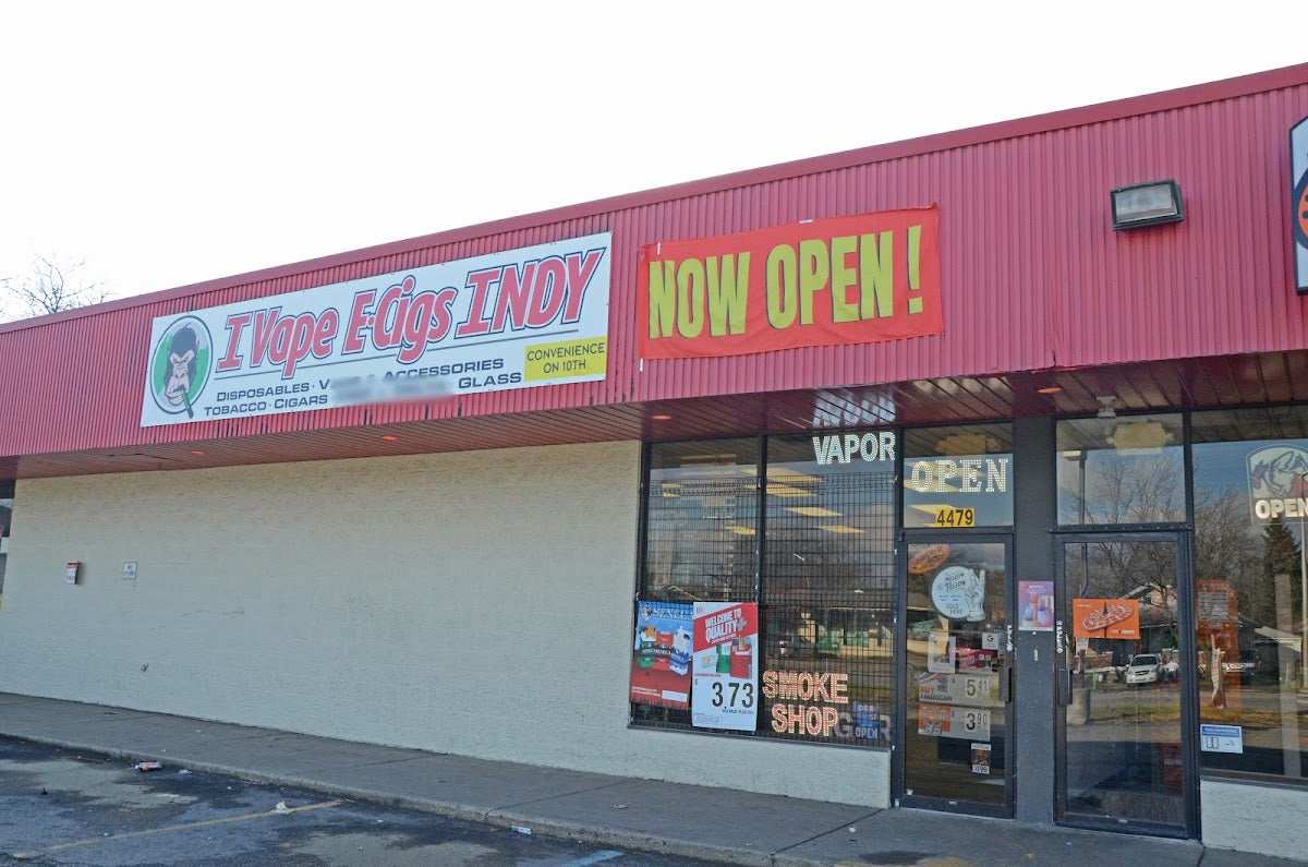 Ivape E Cigs INDY East storefront in Indianapolis, IN