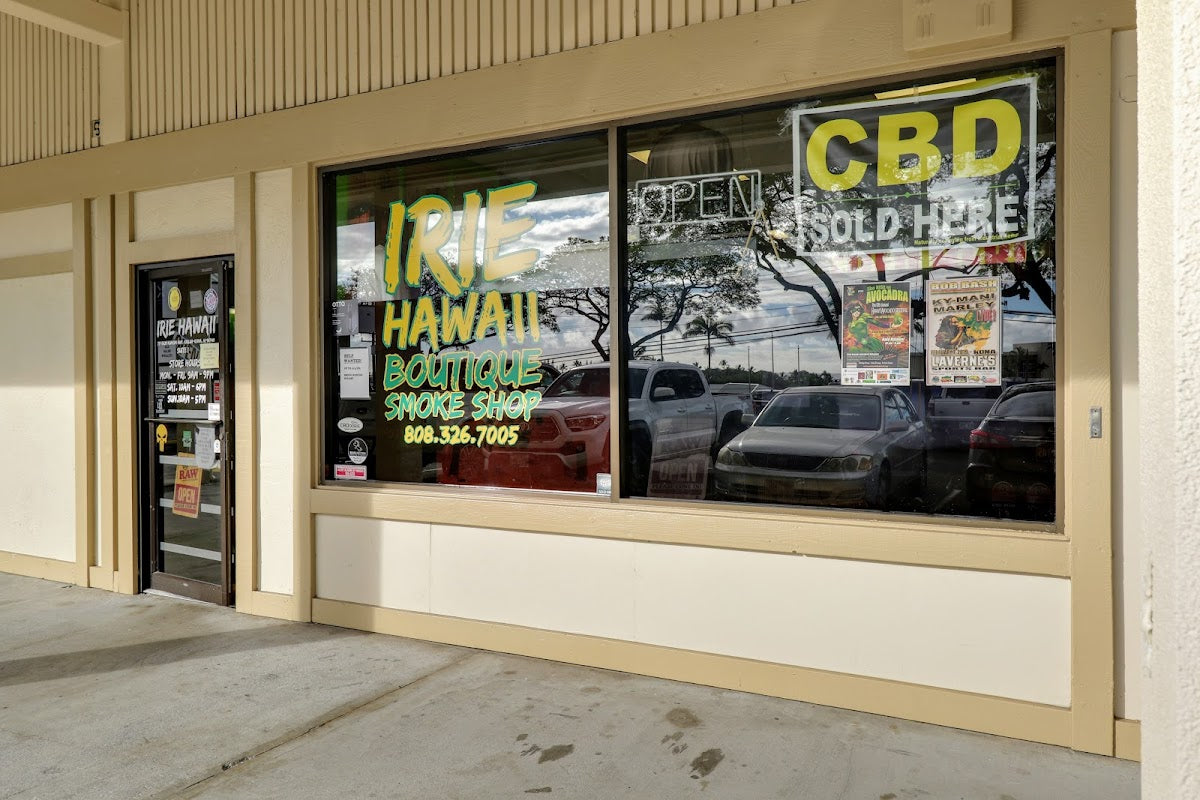 IRIE HAWAII SMOKE & VAPE SHOP KONA storefront in Kailua-Kona, HI