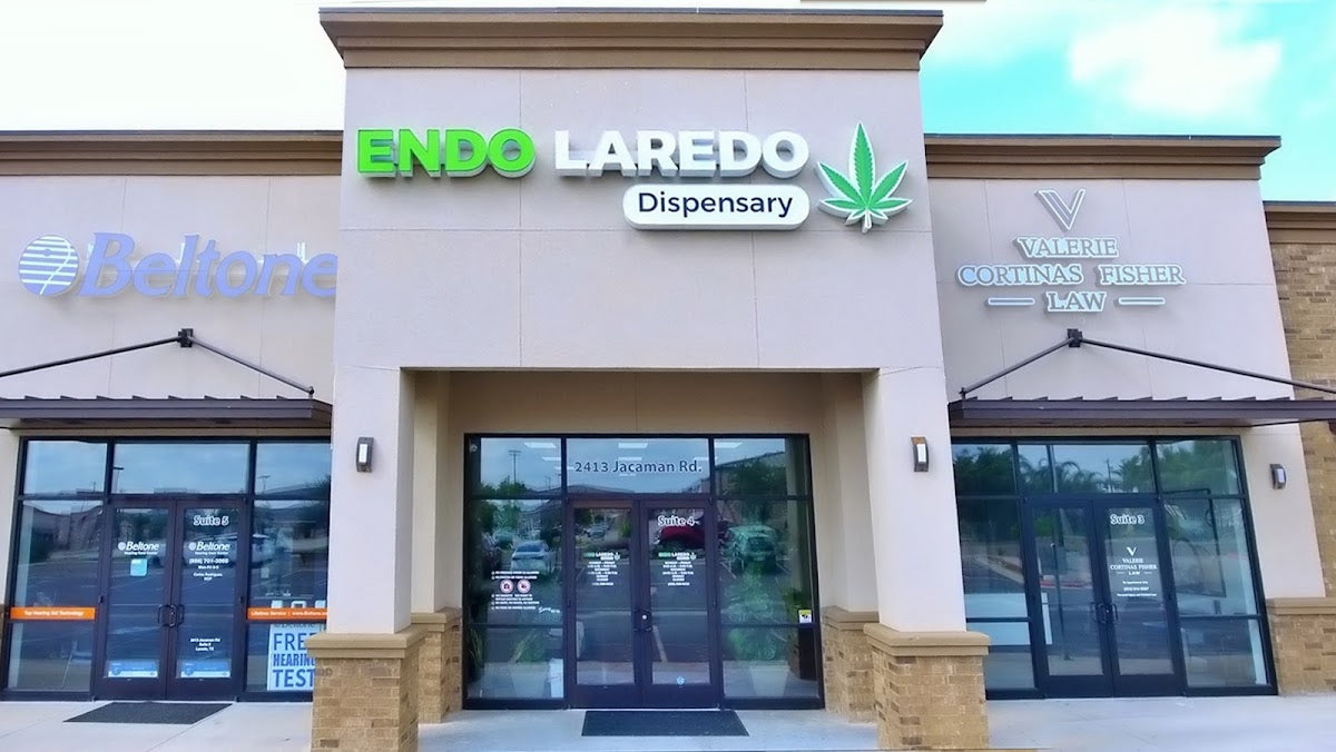Endo Laredo Dispensary storefront in Laredo, TX