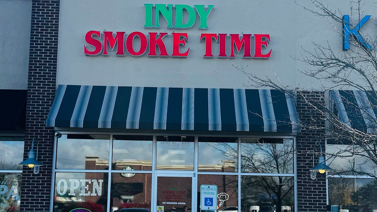 INDY SMOKE TIME storefront in Lebanon, IN