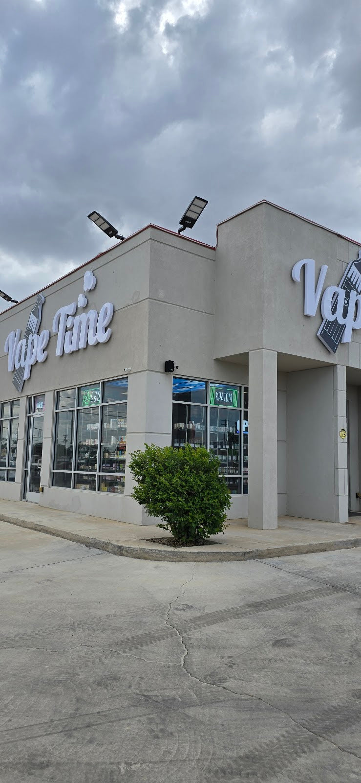 Vape Time Midland storefront in Midland, TX