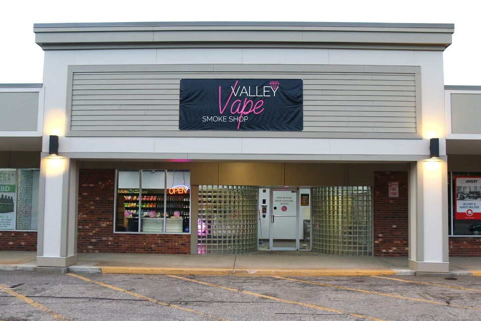 Valley Vape Smoke Shop storefront in Milford, NH