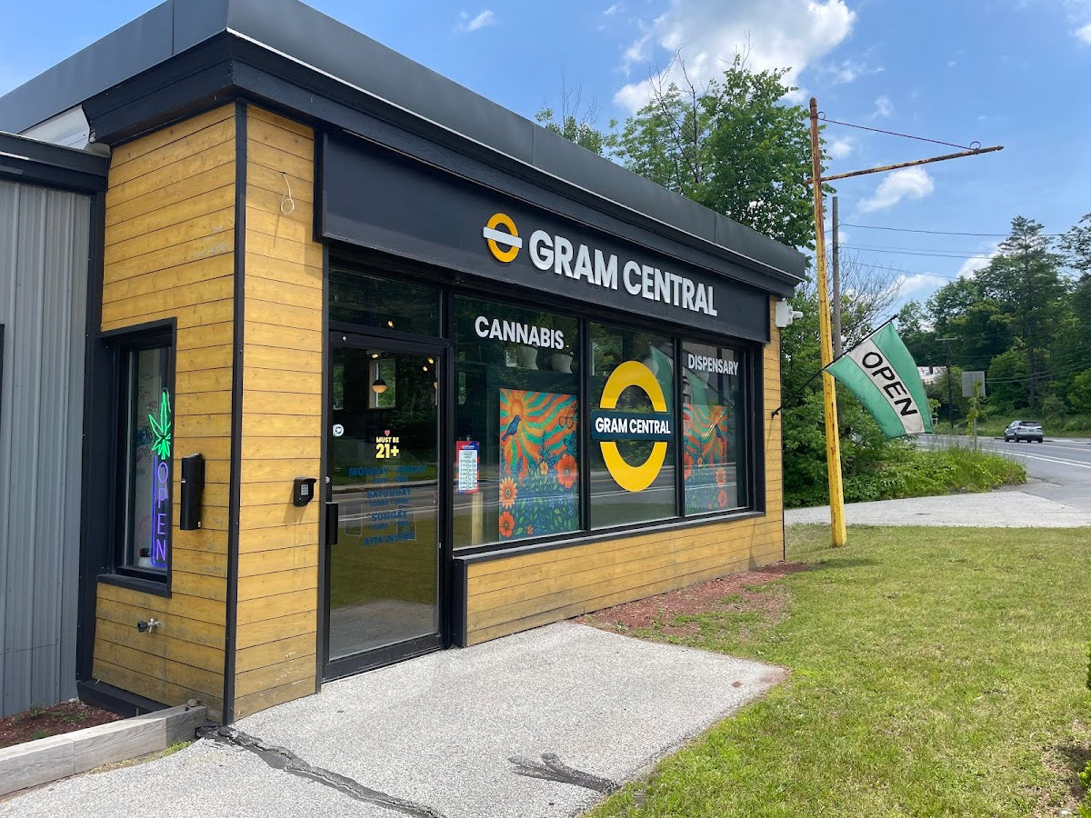 Gram Central Dispensary storefront in Montpelier, VT
