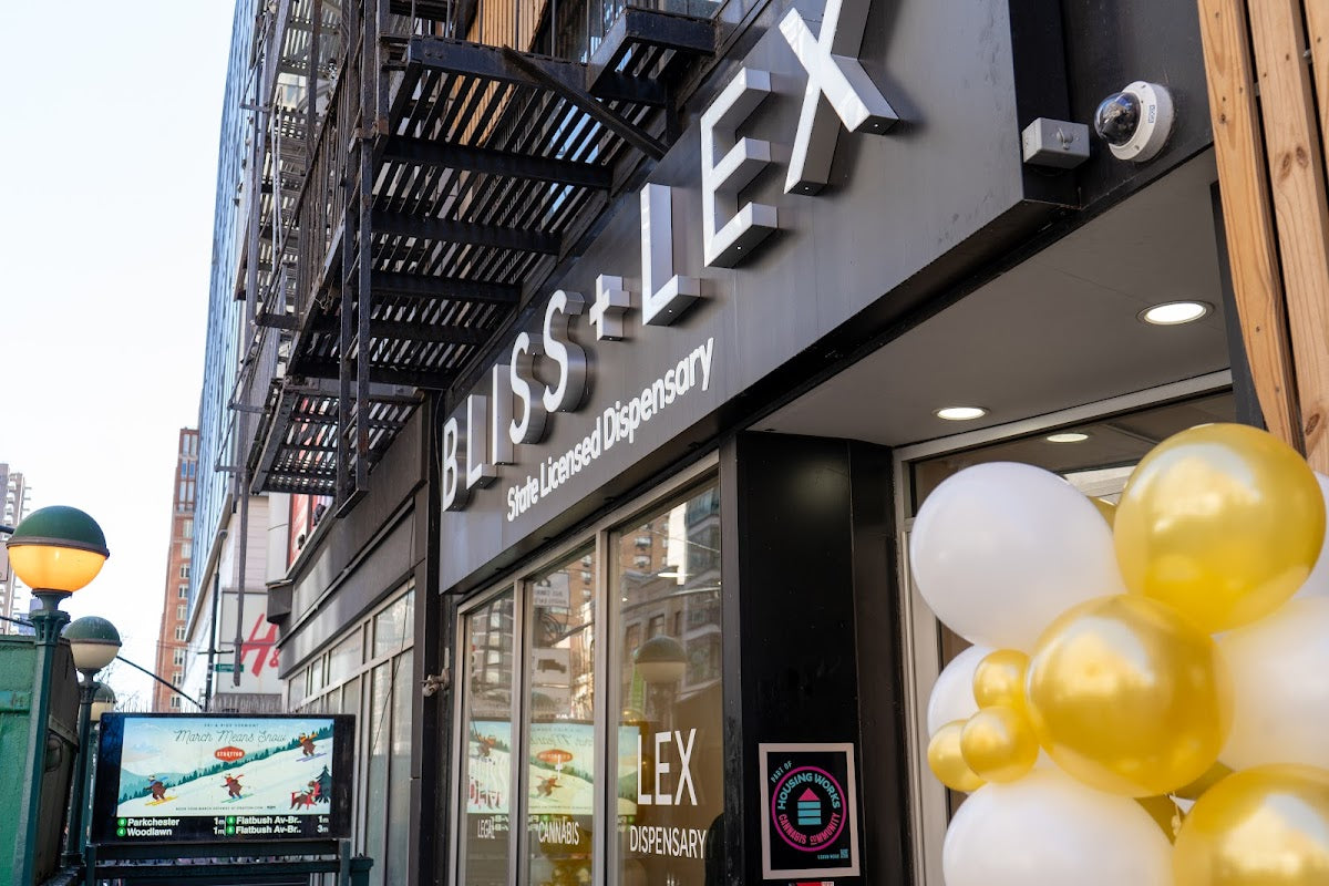 Bliss+Lex storefront in New York, NY