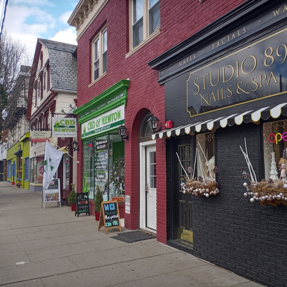 CBD of Newton storefront in Newton, NJ