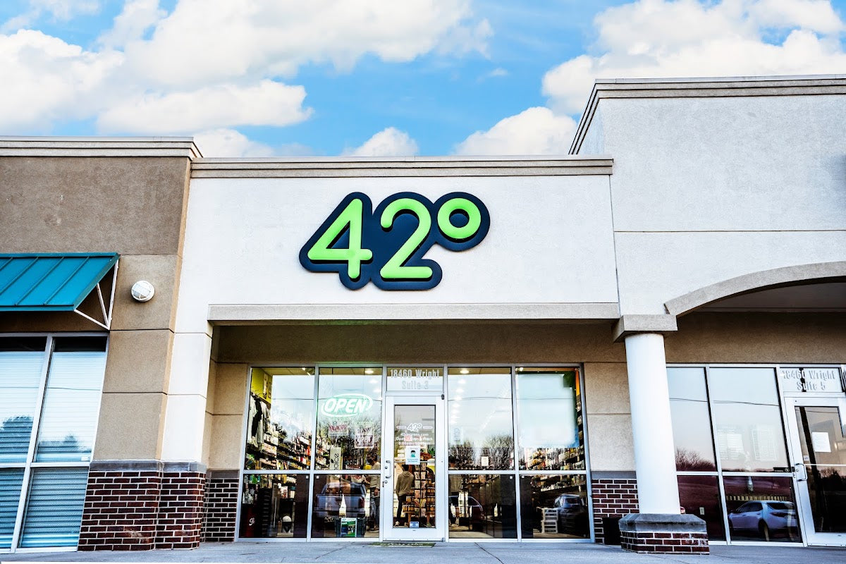 42 Degrees storefront in Omaha, NE