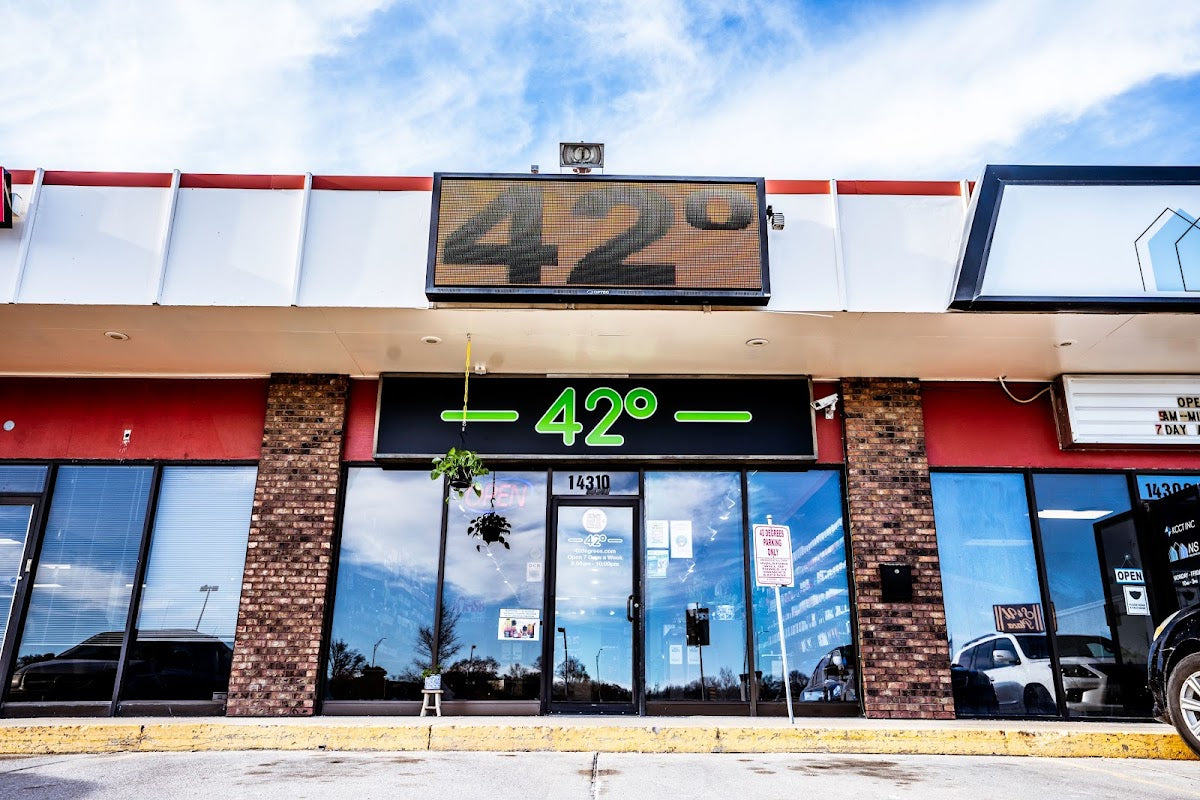 42 Degrees storefront in Omaha, NE