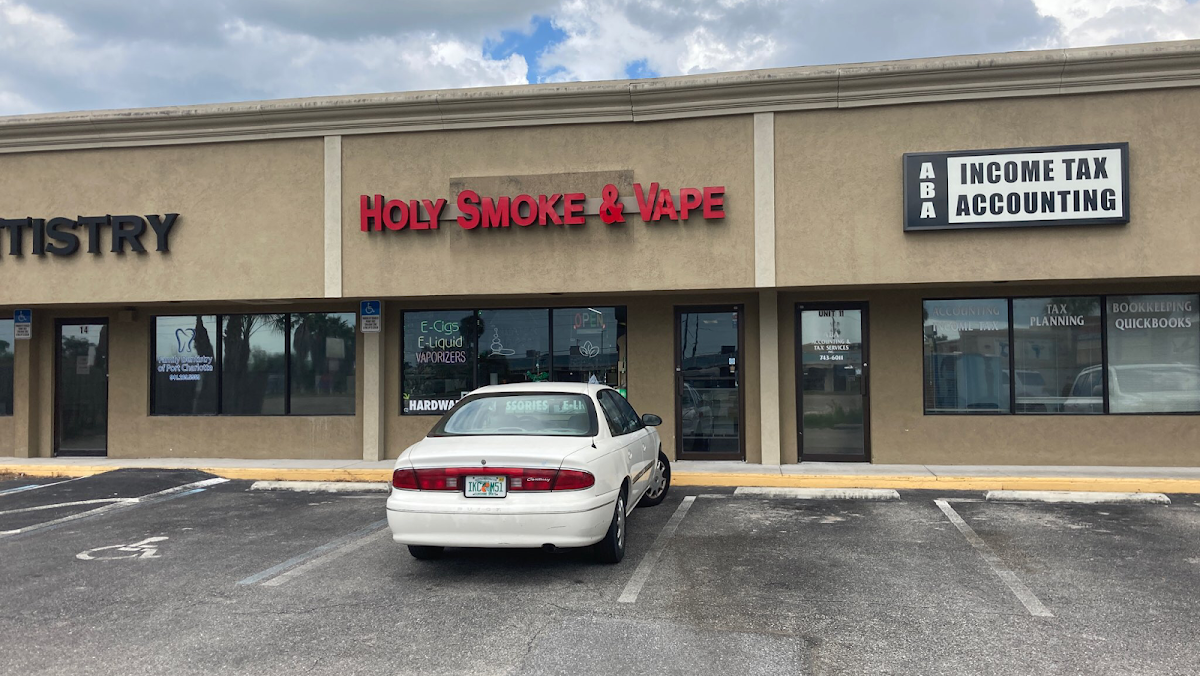 Holy Smoke & Vape(WE DELIVER) storefront in Port Charlotte, FL