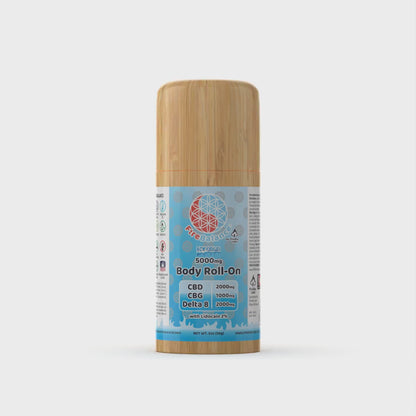 FireBalance High-Potency CBD + CBG + Delta 8 Body Roll-On Collection