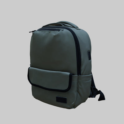 FireBar Labs Executive Tech Adventure Backpack w/USB-C Fast Charge Port - Smell Proof + Hidden Lock (× PBAL)