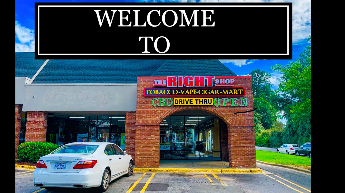 The Right Shop storefront in Raleigh, NC