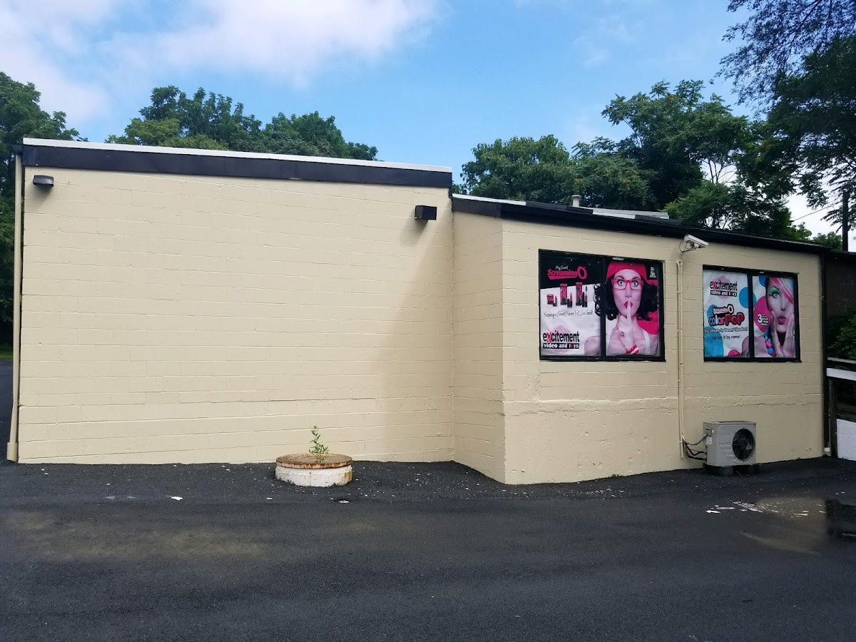 Excitement Adult Superstores storefront in Reading, PA