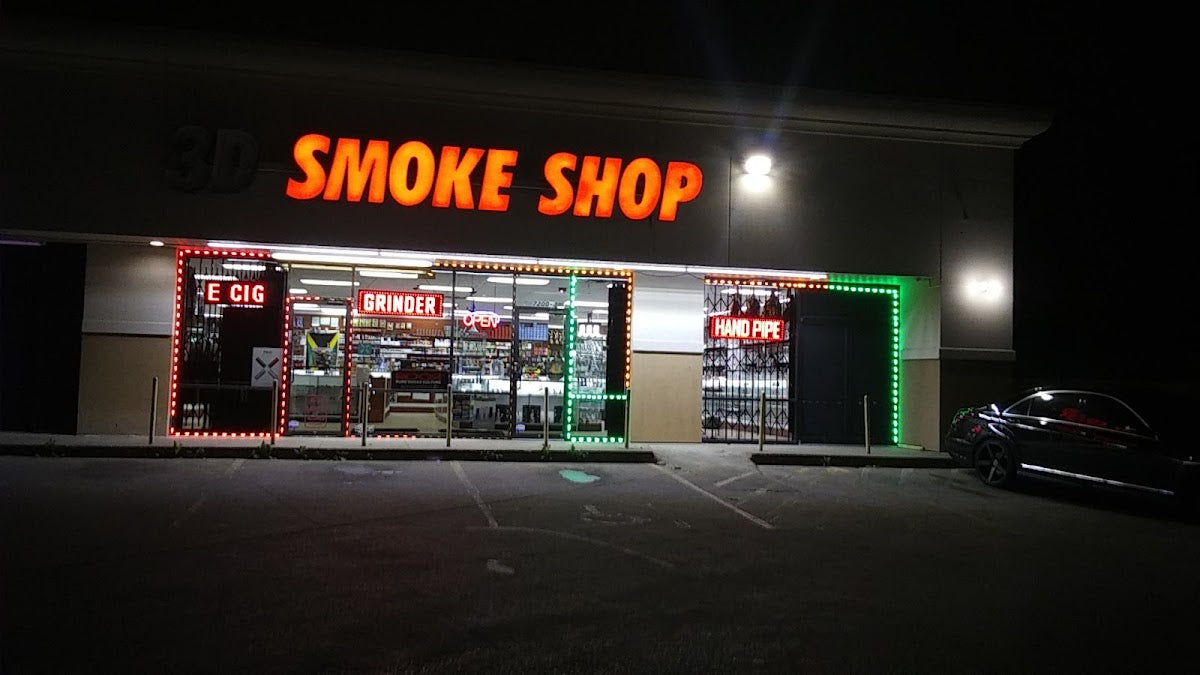 3D SMOKE SHOP storefront in Richland Hills, TX