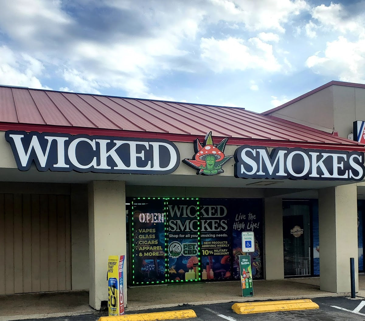 Wicked Smoke & Vape #2 storefront in San Antonio, TX