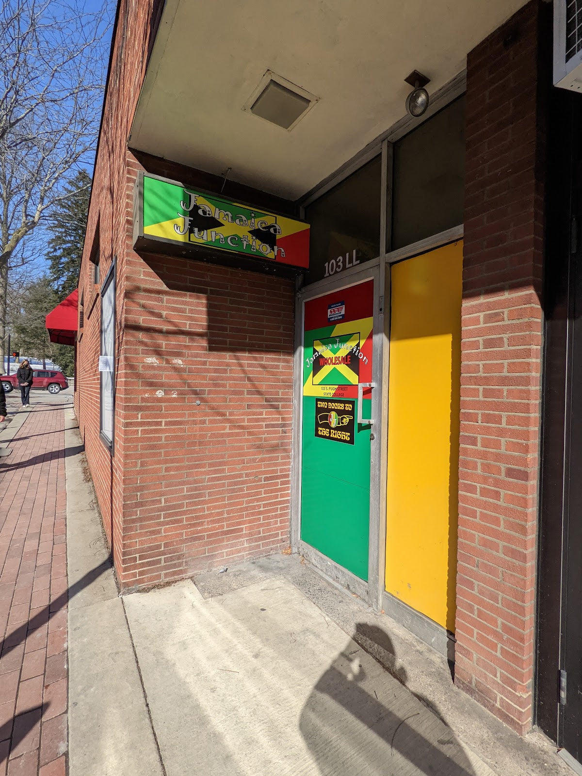 Jamaica Junction storefront in State College, PA